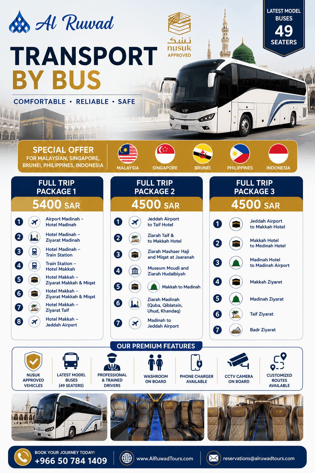 Full Transport By Bus